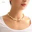 PNPIA- Boho Bãi Biển Bohemian Shell Choker Nelaces Dành Cho Nữ Cô Gái Thời Trang Mùa Hè Trang Sức Dây Xích Vỏ Mặt Dây Nelace