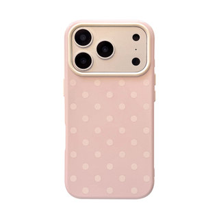 [Sheren] Ốp điện thoại chấm bi đơn giản Hàn Quốc Thích hợp cho i17 16 15 14 13 12 11 pro max Vỏ bảo vệ chống sốc