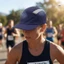 Mũ bóng chày khô nhanh Mũ đi bộ đường dài thoáng khí nhẹ có thiết kế lưới cho thể thao ngoài trời