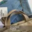 Springevenstar 1 Chiếc Túi Tote Vải Màu Be Dây Đeo Có Thể Điều Chỉnh Dung Tích Lớn Túi Đeo Vai Cho Schoolmute Mua Sắm Du Lịch Springevenstar