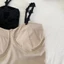 Áo Crop Top mỏng BRABRAA, Quần lót co giãn in hoa mùa hè, Áo ngực có đệm thời trang dành cho nữ Áo không tay