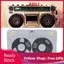 apill Băng Cassette trống để ghi âm nhạc với khả năng phát lại rõ ràng Độ ồn thấp DIY 46 phút Cuộn băng Cassette thời gian (Đen)