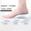 OLVIDO Đế tăng chiều cao, Miếng đệm nâng gót xốp EVA thiết kế vô hình, Giảm xóc 1.5 / 2.5 / 3.5CM Đệm giày nửa đầu thoáng khí mềm mại Đi bộ hàng ngày