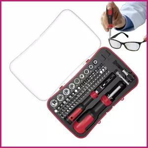 Tuốc nơ vít Ratchet 77 trong 1 Công cụ sửa chữa đồ nội thất Trình điều khiển vít nhiều Bit cho chủ nhà Cơ khí tiện dụng shopidaevn