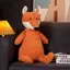 SRVN Hidden Love Drama Fox Plushie Nhồi Bông Zhao Lusi Sangzhi Búp Bê Cuddly Đồ Chơi Sang Trọng Peluche Cho Bé Gái Quà Tặng Sinh Nhật Món Quà Nữ Tính.