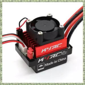 1060 60A Bộ điều khiển tốc độ ESC chải chống nước Phanh trước và phanh lùi với 6V / 3A BEC cho phụ tùng xe RC 1 / 10