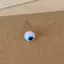 PNPIA- Bông tai Quirky kỳ lạ Tinh tế Gothic Thiết kế độc đáo Bloodshot Eyeballs Bông tai xương tai Phóng đại Bông tai giác quan cao cấp