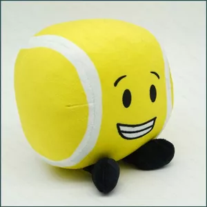 YT4 Trận chiến cho Dream Island Tennis Ball Plushie Anime Merch Búp bê bông sang trọng dễ thương