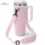 HL 40oz Túi Đựng Bình Nước Có Thể Điều Chỉnh Dây Đeo Vai Cốc Tay Màu Trơn Giữ Chai Cho Đi Bộ Đường Dài Ngoài Trời LMWU