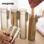 Hộp tăm MARGREDY, Hộp lưu trữ phân loại Mini, Hộp đựng khăn bông trong suốt Du lịch gia đình