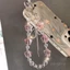 Ngôi Sao Điện Thoại Di Động Dây Chuyền Đính Hạt Nữ Dây Cổ Tay ins Siêu Đẹp Pha Lê Trong Suốt Mặt Dây Chuyền Nơ Trang Sức