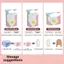 CHEESELY 2 Túi Nén, Túi Bảo Quản Chân Không Bơm Có Thể Tái Sử Dụng, Tiết Kiệm Không Gian Kích Thước Lớn Khăn Trải Giường Bằng Nhựa Tổ Chức Sử Dụng Tại Nhà