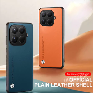 Ốp Điện Thoại Cho Xiaomi 17 T Pro Max ProMax Ultra 17T 17Pro 4G 5G 2026 Da Trơn Da Chống Sốc Vỏ Bảo Vệ Mặt Sau
