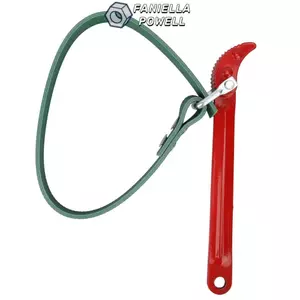 Cờ lê lọc dầu FANIELLAPOWELL, Cờ lê dây đeo lọc dầu chống trượt 8 Inch, Bền đa năng màu đỏ xanh lá cây có thể điều chỉnh loại đai cờ lê Kỹ thuật viên bảo trì