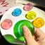 SUIT Màu Tùy Chọn 4cm Mềm Squeezable Giảm Căng Thẳng Cảm Giác Fidgety Đồ Chơi Tập Trung Lo Âu Quản Lý Dụng Cụ