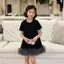 Đầm nhung gạc ngọt ngào phong cách Hàn Quốc Mùa hè Phong cách mới Thời trang phong cách trung dài