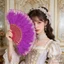 Quạt lông vũ Lolita ren múa gấp khiêu vũ, Sườn xám, sàn Catwalk