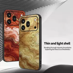 Ốp Lưng Cho Honor 600 Pro Họa Tiết Da Đá Cẩm Thạch Dòng Da Mềm Edge Chống Rơi Vỏ Điện Thoại