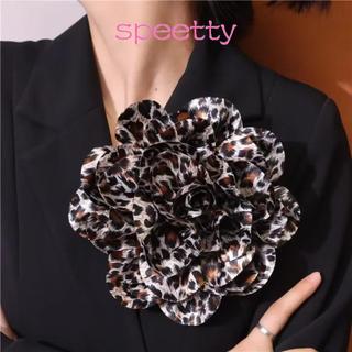 ĐẶC BIỆT Chân Hoa Lớn, Vải 19cm Vải Handmade Hoa, Thời Trang Pháp Satin Phóng Đại DIY Hoa Trâm Cài Chân Tiệc Cưới