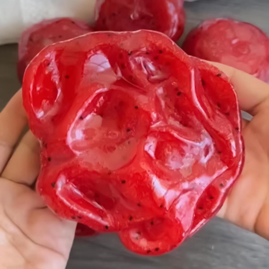 Handmade Dưa Hấu Slushy Squishy Đồ Chơi Chậm Giảm Căng Thẳng Bóp Bóng Thực Tế Trái Cây Fidget Đồ Chơi
