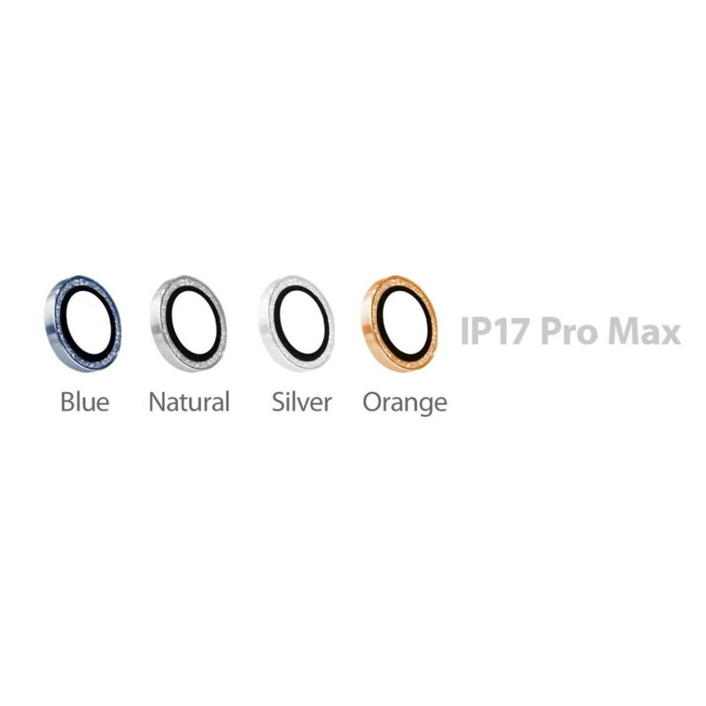 [Chính Hãng] Bộ Dán Lens URR Autobot Bling Bling Nhũ Kim Cương iPhone 17 Pro Max / 17 Pro - Lấp Lánh