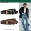 AqToCna Da Hàng Nữ Thắt Lưng Hợp Kim Kim Kim Loại Pin Bule Da Phù Hợp Với Quần Jean Màu Nâu Mỏng Thắt Lưng AqToCna