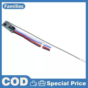 Bộ thu rơle RF 433Mhz 1CH Công tắc đèn điều khiển từ xa không dây mô-đun vi mô