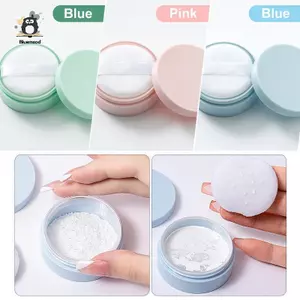Bình bột rời 5g có hộp rỗng có thể đổ lại phồng có nắp lưới Sifter Hộp đựng mỹ phẩm Hộp đựng nhựa Dụng cụ trang điểm Mới