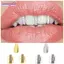 BORAGETE 3 Cái Grillz, Lưới tản nhiệt răng Hip Hop bằng kim cương giả rỗng, Mũ răng sáng bóng Tiệc Cosplay