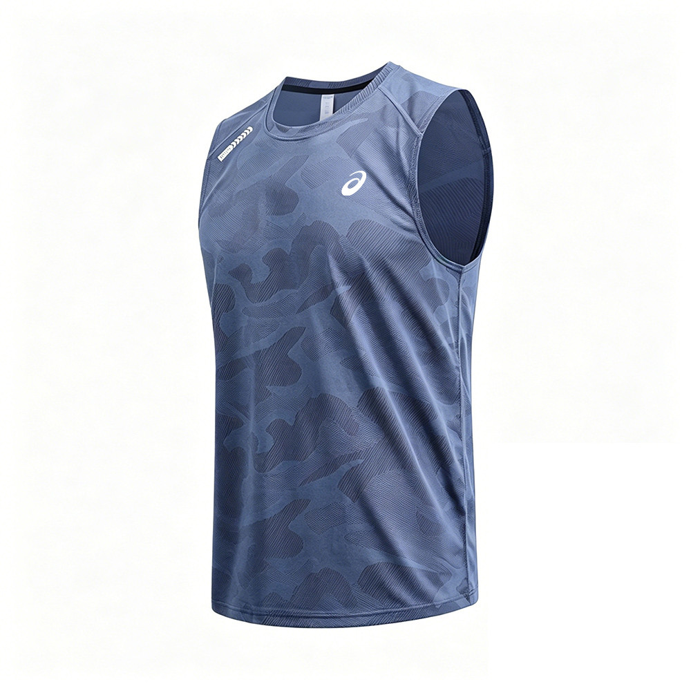 Nam Mới Nhanh Khô Tank Top Thể Thao Thoáng Khí Áo Chạy Bộ Không Tay