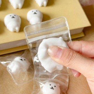 Đáng Yêu Mặt Tròn Mini Gấu Trắng Fidget Đồ Chơi Dành Cho Mẫu Giáo Lớp Học Phần Thưởng Và Tiệc Sinh Nhật Goodie Túi Chất độn