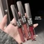 Kobeleen Hai Đầu Lip Glaze Nước Bóng Nhung Matte Làm Trắng Son Môi Dưỡng Ẩm Cô Gái Môi Bùn Mỹ Phẩm P2VI