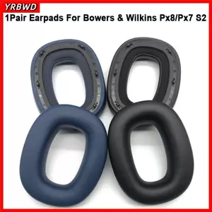 YRBWD 2 Miếng Đệm Tai Nghe, Miếng Đệm Tai Nghe Thay Thế Tai Nghe, Phụ Kiện Sửa Chữa Phần Tai Nghe Tai Nghe Earmuff Cho Bowers & Wilkins PX8 / PX7 S2