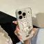 Ngẩn ngơ chó con Ngích hợp iPhone 1716 trường hợp 15 Tất cả14/13 mới 1211x hút từ