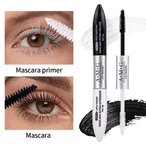 Mascara 2 Đầu Làm Dày Và Dài Mi Chống Nước Chống Lem Lâu Trôi Giúp Mi Cong Vút Tự Nhiên
