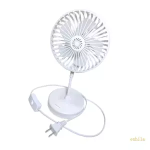 Quạt làm mát cá nhân Mini excila 100V 265V 1 cài đặt tốc độ cho bàn làm việc hoặc đầu giường