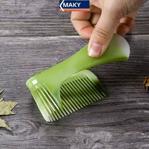 MAKY 10 Chiếc Tóc Xanh Dành Cho Nữ Và Nam Dụng Cụ Tạo Kiểu Tóc, Thô, Fine Dressingb VN