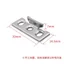 Cửa Sổ Bằng Thép Không Gỉ Điểm Khóa Cao Cấp Ngang Mở Phá Cầu Cửa Windows Phần Cứng Phụ Kiện Ba Lỗ Không Tiêu Chuẩn