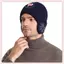JRP Mới Unisex Mùa Đông Mũ Dệt Kim Có Earflap Mũ Beanie Thời Trang Dành Cho Nam Nữ Ngoài Trời Cổ Điển Giữ Ấm Mũ JRP