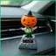 Halloween Năng Lượng Mặt Trời Nhảy Múa Búp Bê Ma Quái Bảng Điều Khiển Trang Trí Bí Ngô Chạy Bằng Năng Lượng Mặt Trời Nhảy Múa Hình Cho Ô Tô SUV RVs jiwvn