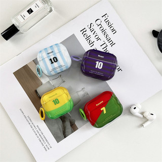 Áo thi đấu World Cup cho Airpods4 AirPods 1 / 2 3 Pro Pro2 pro3 Bộ tai nghe Bluetooth không dây Vỏ bảo vệ tai nghe AirPods Pro i3 i4 pro3