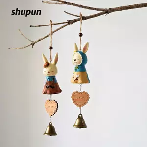 Chuông gió SHUPUN, Chuông gió bằng nhựa đồng Nhật Bản, Âm thanh âm nhạc phong cách Anime Nhật Bản Hoạt hình Động vật gió Mặt dây chuyền âm nhạc Trang trí nội thất