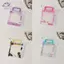 HFTOY INS Túi đựng kẹo Photocard Giá đỡ thẻ ảnh thần tượng 3 Inch Thẻ tay áo có dây buộc Huy hiệu Hộp bảo vệ Văn phòng phẩm ~