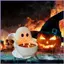 Ghost Candlestick Holder Trang trí theo mùa Trang trí nội thất Halloween Nhựa nến Stick Holder Trang trí cho Mantels mueadsyvn