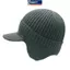 MAKY Nam Nữ Mùa Đông Ấm Áp Dệt Kim Beanie Tai Flap Lông Cừu Lót Ngắn Vành Đầu Lâu Mũ Trượt Tuyết Ngoài Trời Đi Xe Đạp Thời Tiết Mũ Bịt Tai VN