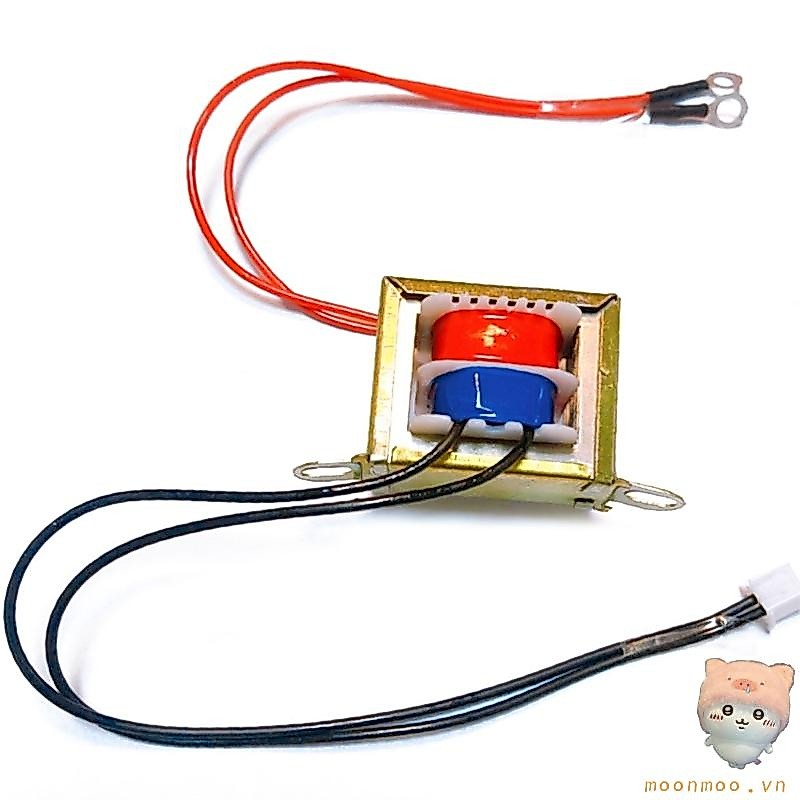 Máy biến áp có dây Moon 220V đến 9V 12V được sử dụng cho đồng hồ điện tử Sữa đậu nành Áp dụng cho lịch vạn niên Thấp Không tải Los
