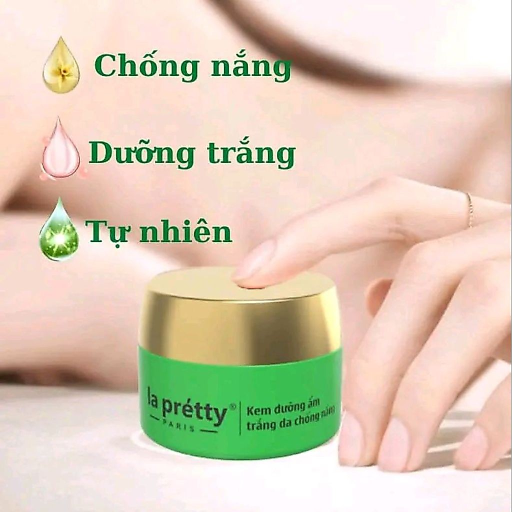 Kem dưỡng ẩm trắng da La Pretty 18g