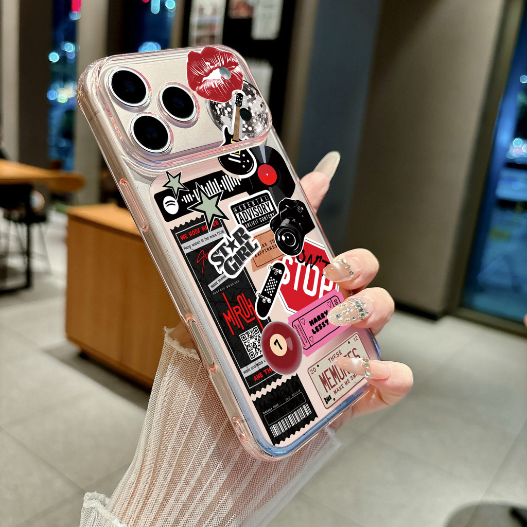 TPU Corning chống trượt vỏ lưng giữ máy chắc chắn khi sử dụng iPhone 11 tới 17 Pro Max