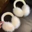 ECK Thời Trang Mềm Mại Lông Thú Giả Làm Ấm Tai Mùa Đông Bịt Tai Dành Cho Nữ Màu Trơn Earflap Ngoài Trời Bảo Vệ Lạnh Bịt Tai Vỏ Tai HOT