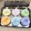 THEGIRL8B Bóng Da Sắc Nét, Tay Thư Giãn Handmade Cảm Giác Fidget Ball, Bé Trai Bé Gái Đầy Màu Sắc Squishy Đồ Chơi Pinch Cracking Wax Ball Friend Party